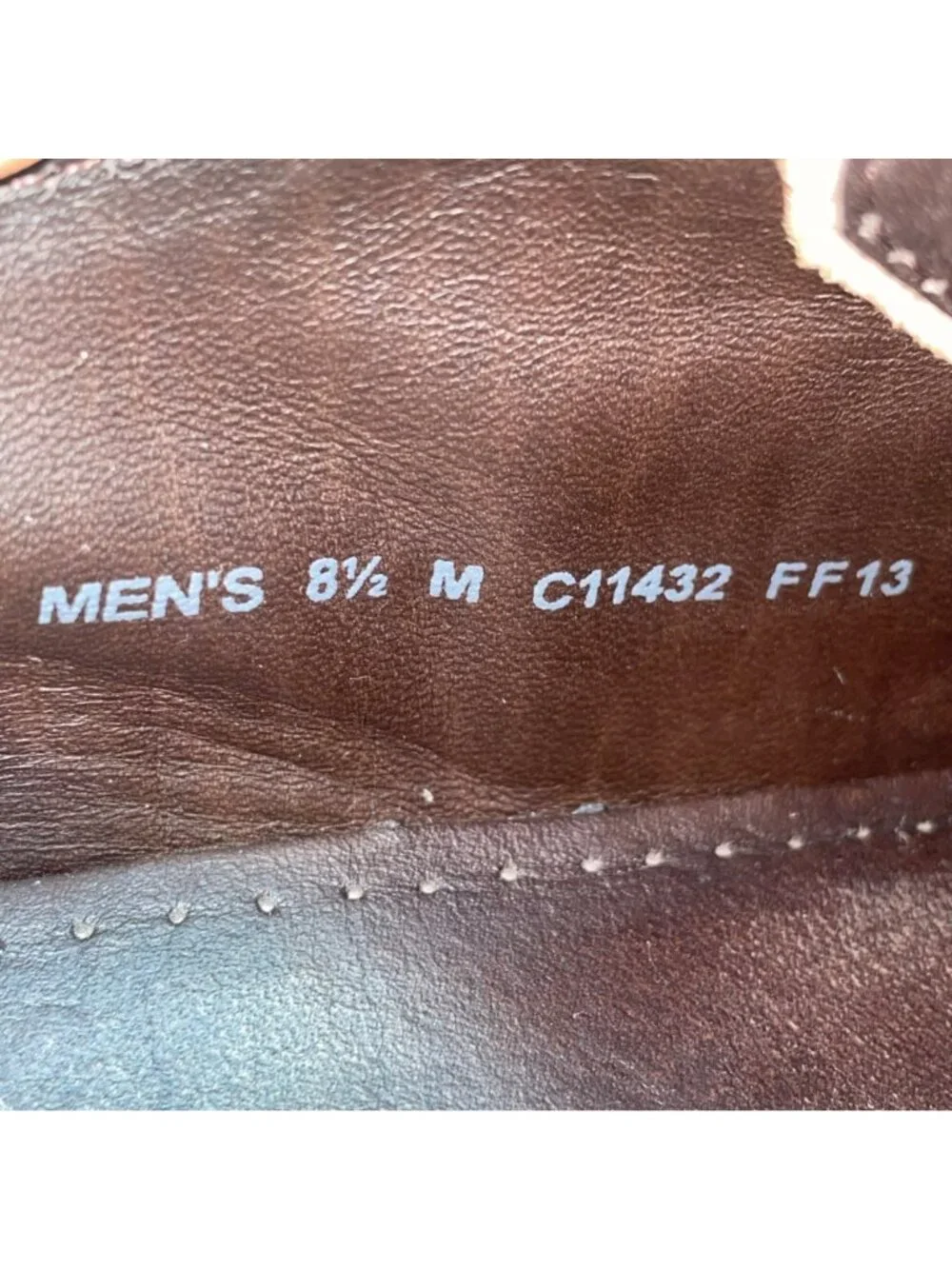 Cole Haan Men’s Brown Leather Plain Toe Williams Oxford Dress Shoes Size 8.5M